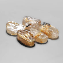 Raw Golden Rutilated Quartz Lot