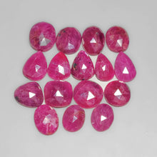 Rose Cut John Saul Mines Rubies Lot