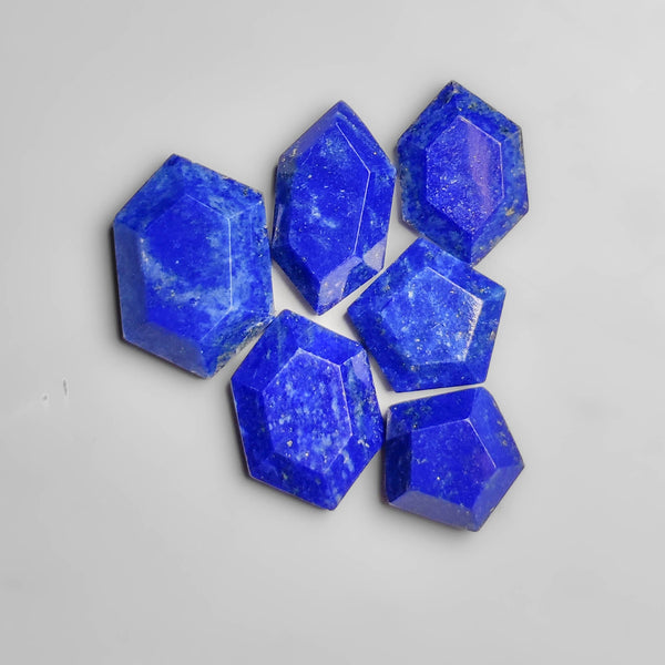 Step Cut Lapis Lazuli Lot