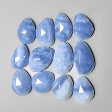 Rose Cut Blue Owhyee Opals Lot