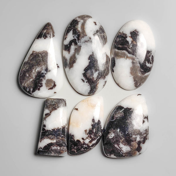 White Buffalo Turquoise Cabochons