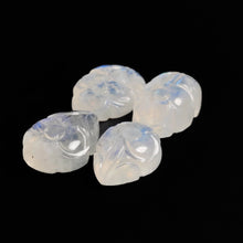 Mughal Carved Rainbow Moonstones Lot