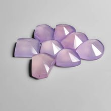 Radial Cut Lavender Chalcedony Lot