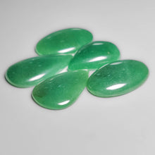 Gemmy Green Aventurine Cabochons Lot