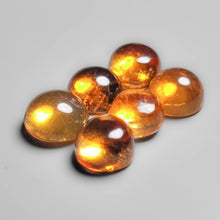 Rare AAA Brandy Citrine Cabochons Lot