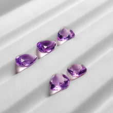 Faceted Pink Amethysts Lot