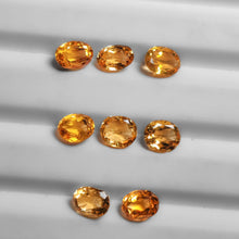 Faceted Citrines Lot