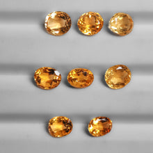 Faceted Citrines Lot