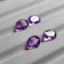 Faceted Brazilian Amethysts Lot