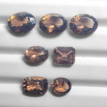 Faceted Smoky Quartz Lot