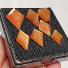 High Grade Step Cut Rainbow Sunstone Lot