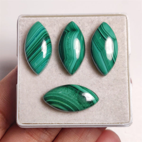 Calibrated Malachite Cabs Lot