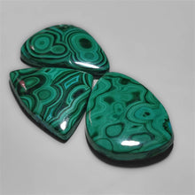 Rare Patterm Malachite cabochons Lot