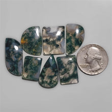 Moss Agate cabochons Lot