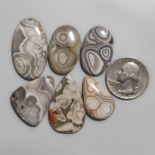 Crazy Lace Agate cabochons Lot