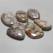 Crazy Lace Agate cabochons Lot