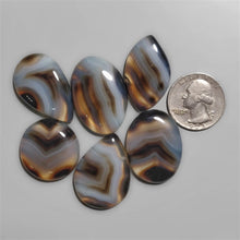 Tuxedo Agate cabochons Lot