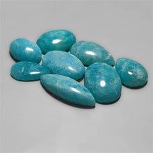 Peruvian Amazonite cabochons Lot