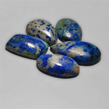 Congo Azurite cabochons Lot