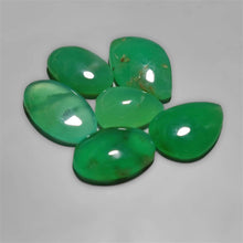 Australian Aqua Chrysoprase cabochons Lot