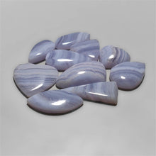 Blue Lace Agate cabochons Lot