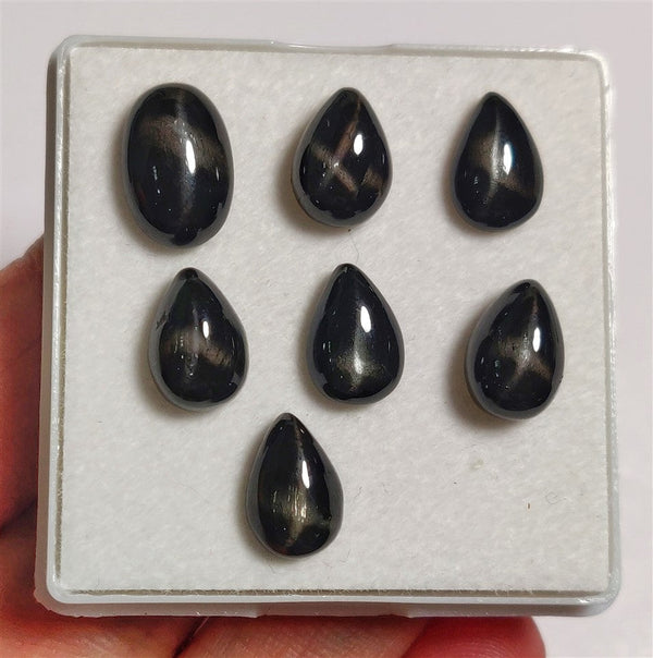 Black Star Diopside Cabs Lot