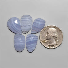 Rose Cut Blue Lace Agate Lot