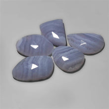 Rose Cut Blue Lace Agate Lot