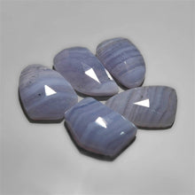 Rose Cut Blue Lace Agate Lot