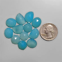 Rose Cut Paraiba Chalcedony Lot