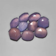 Rose Cut Lavender Chalcedony Lot