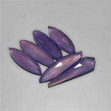 Rose Cut Lavender Chalcedony Lot