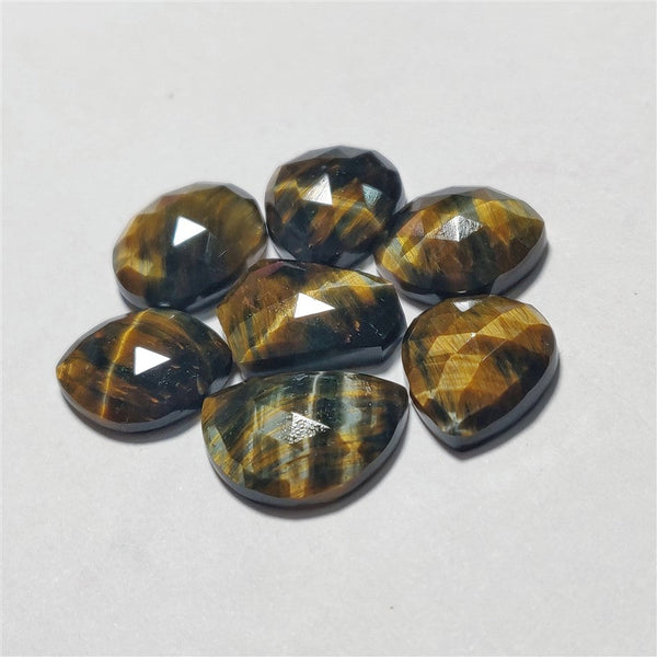 Rose Cut Tiger Eye Lot