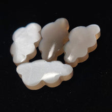 Handcarved Peach Moonstone Clouds Lot