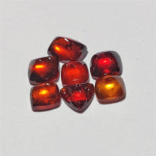 High Grade Hessonite Garnet Pyramids Cabs Lot