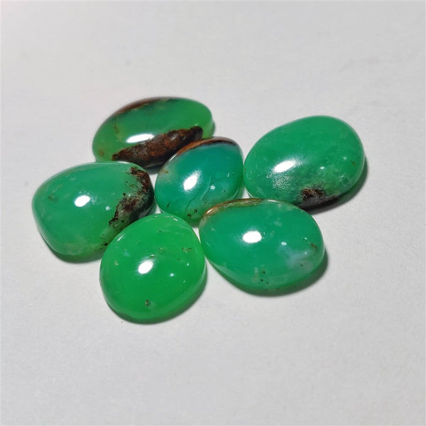 AAA Boulder Chrysoprase Cabs Lot